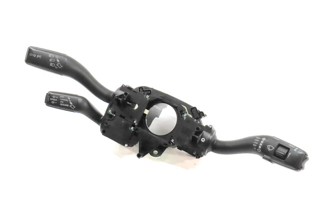 2009-2015 AUDI Q7 (4L) STEERING COLUMN BLINKER WIPER CRUISE COMBINATION SWITCH — exact item pictured